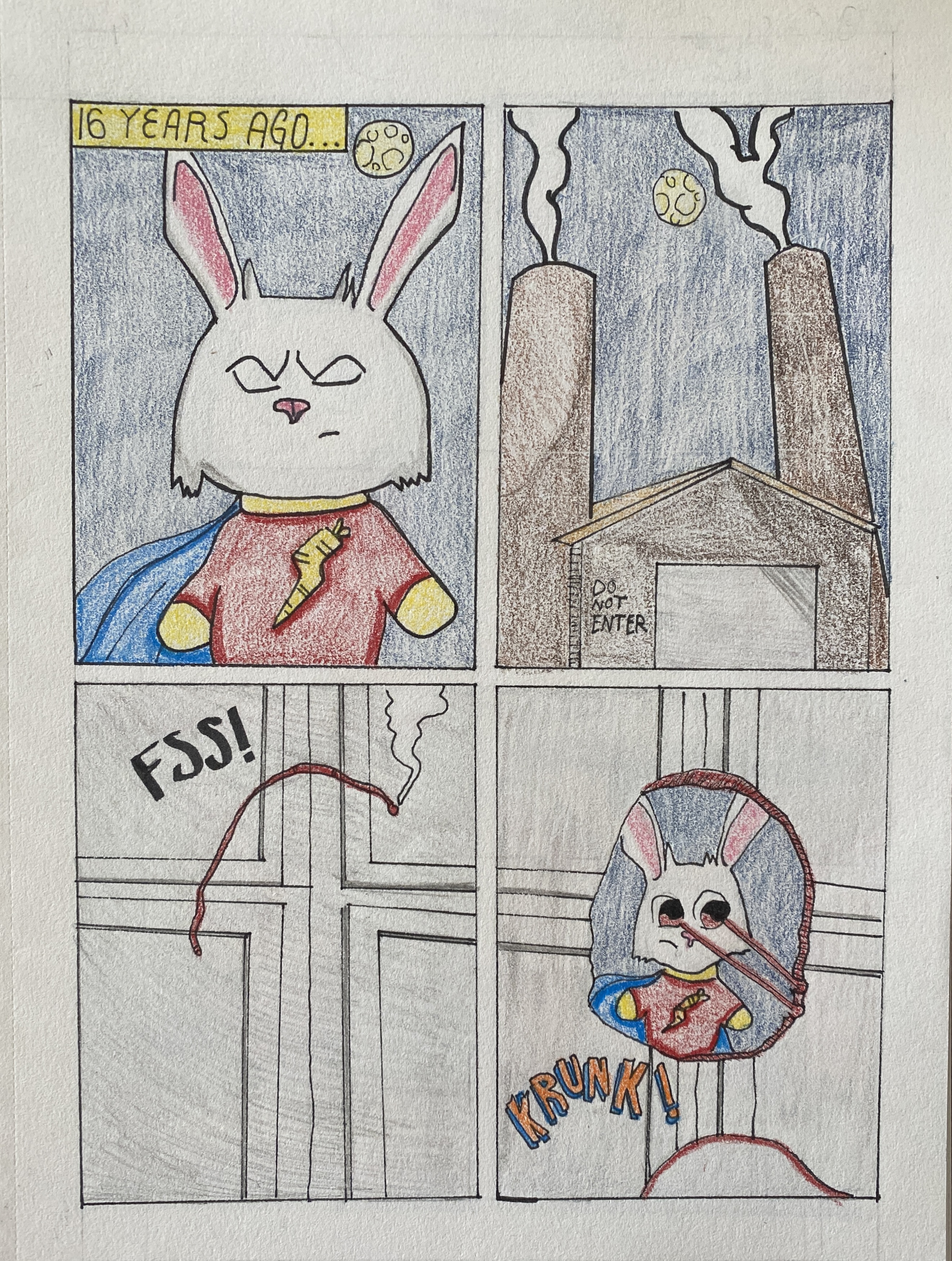 Incredible Bunny Boy comic page 3